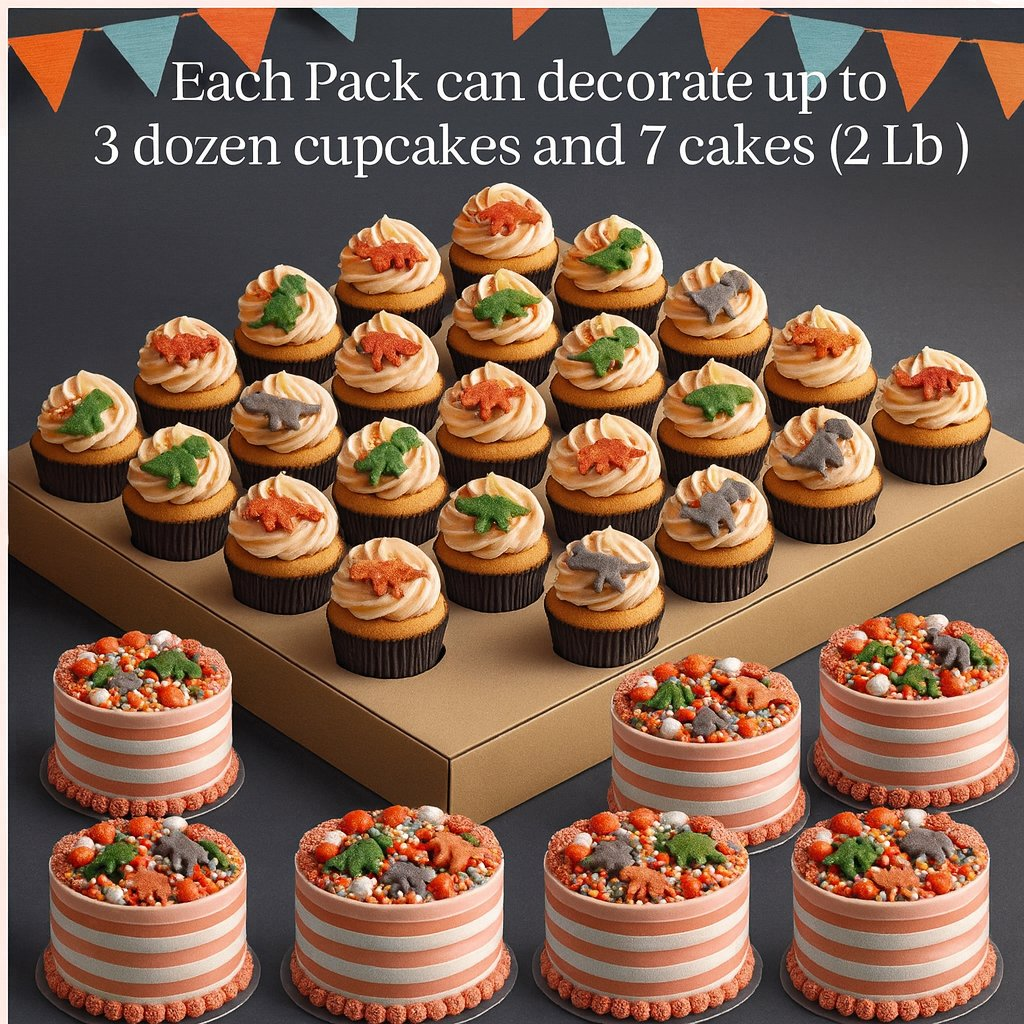 Confect Dino Sprinkles for Decorations 11