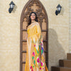 Dhiyona GR Women's Antara Yellow Paithani Soft Blended Silk Saree