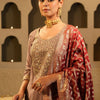 Dhiyona IE Women's Women Ethnic Motifs Embroidered Regular Sequinned Kurta Set With Dupatta