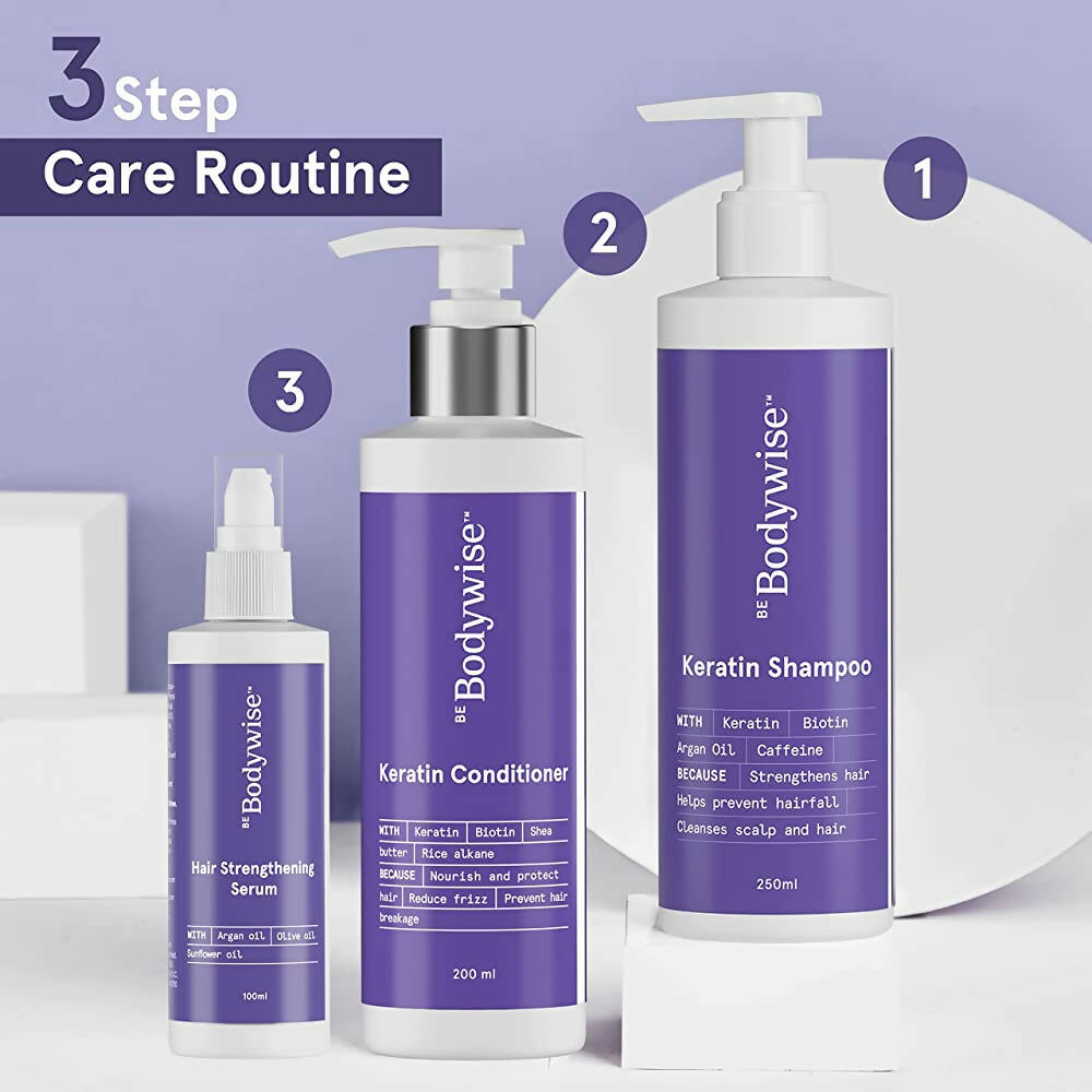 BeBodywise Keratin Hair Fall Control Shampoo - Indyancart