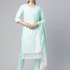 Dhiyona RV Women's south cotton  Kurta Set With Dupatta