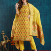 Dhiyona RV Women's jacquard Fabric jacquard Print Kurta Set With Dupatta