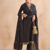 Dhiyona RV Women's Cambric Cotton Fabric Solid Pattern Kurtaset With Dupatta