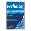 Wellman Health Supplements UK's No.1 Multivitamin( With Ginseng Amino Acids & 21 Micronutrients Tablets