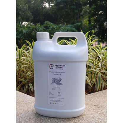 Satjeevan Organic Wood-Pressed Sesame Oil