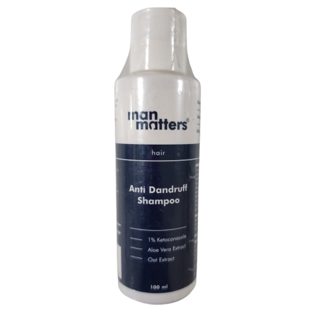 Man Matters 1% Ketoconazole Anti-Dandruff Shampoo, Reduces Itching & Dandruff - Indyancart