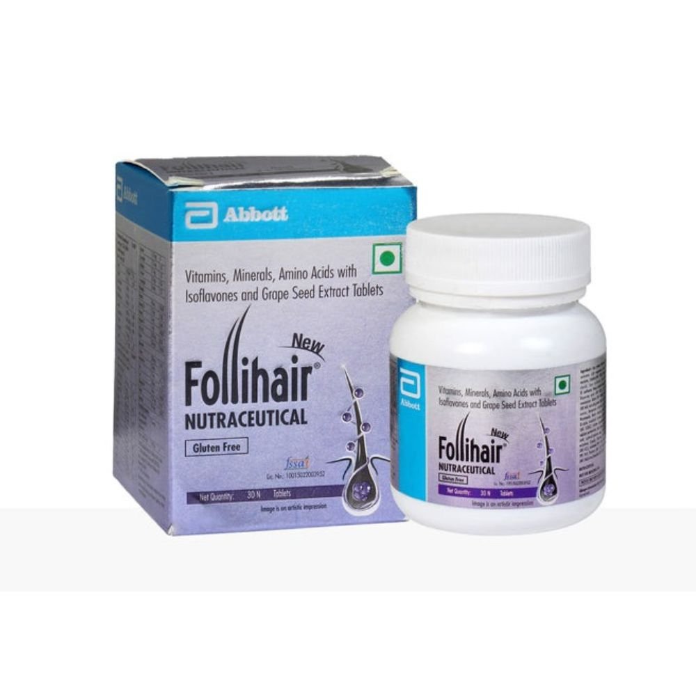 Abbott New Follihair Nutraceutical Tablets - Indyancart