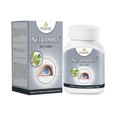 Pravek Netramrit Eye Tonic Capsules