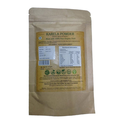 Deep Ayurveda Organic Karela Powder (Bitter Gourd) - Indyancart