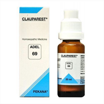 Adel Homeopathy 69 Clauparest Drop