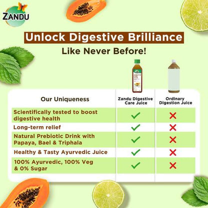 Zandu Digestive Care Juice - Indyancart