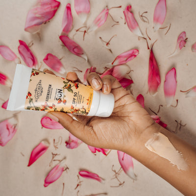 Haappyherbs Aishwaryam Spf50 Powerful,Weightless & Moisturizing Sunscreen , Pa++,Uva& Uvb Protection