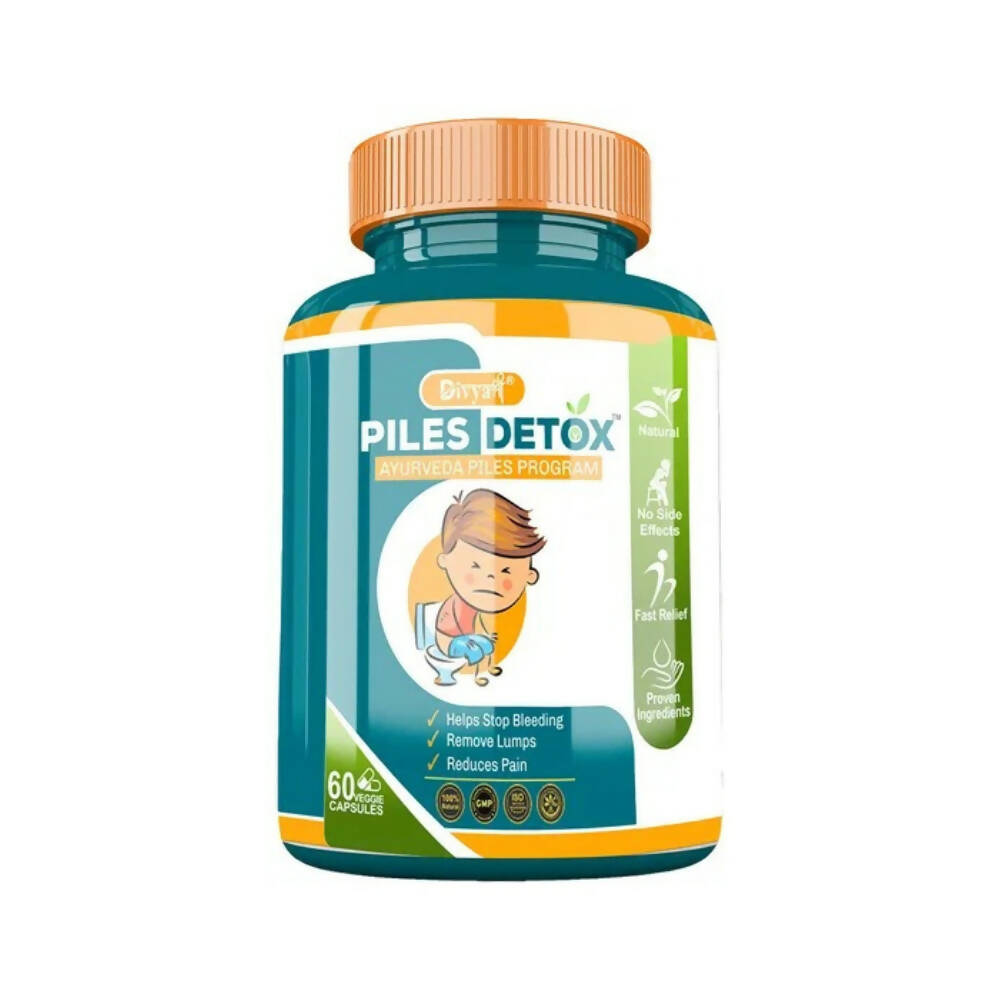 Divya Shree Piles Detox Veggie Capsules