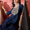 Dhiyona SN Women's Floral Embroidered Kurta with Trousers & Dupatta