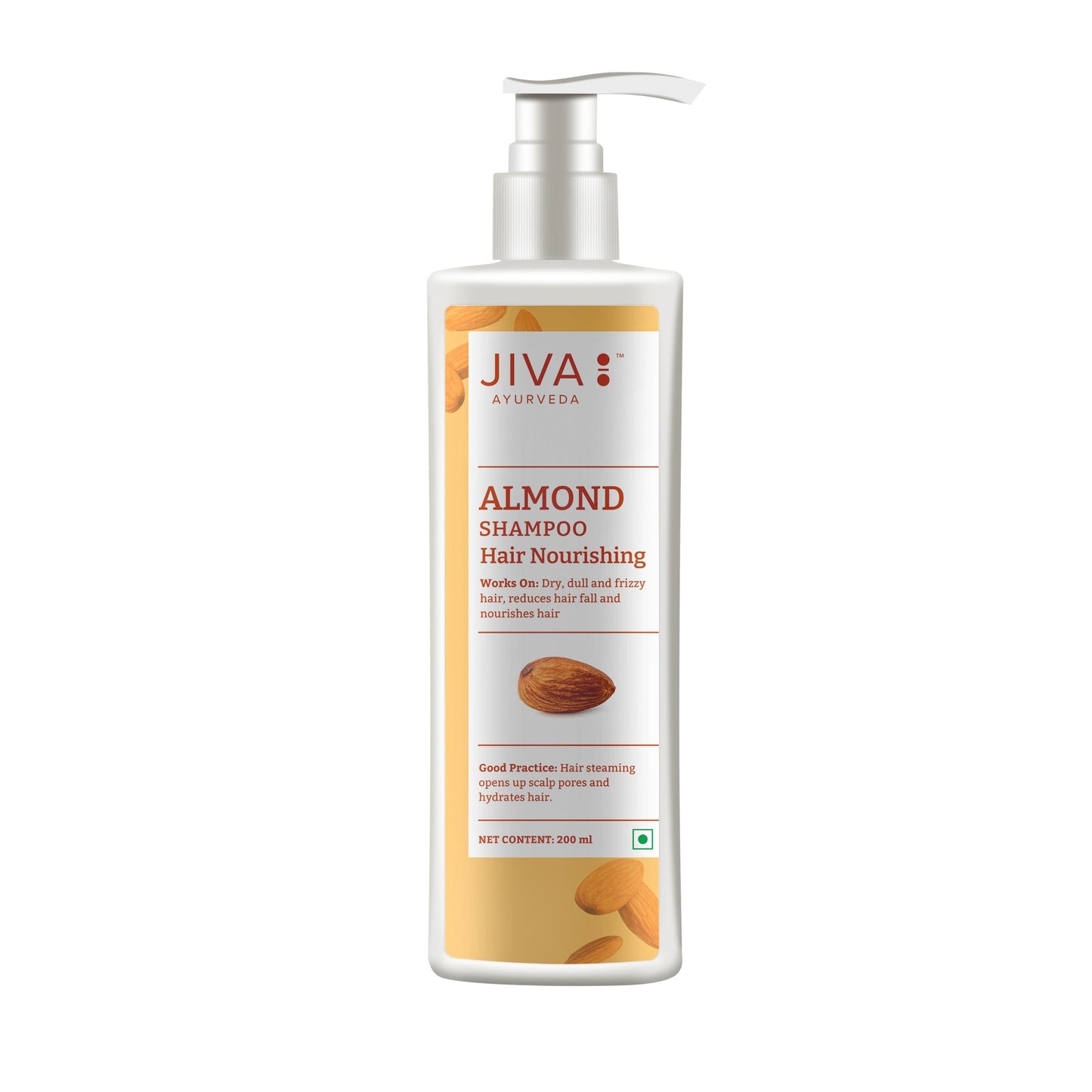 Jiva Ayurveda Almond Shampoo - Herbal Haircare