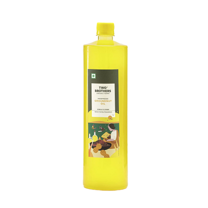 Two Brothers Organic Farms Organic Woodpressed Groundnut Oil