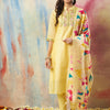Dhiyona VV Kriti Women Kurta and Trouser Duppata Set chanderi modal Butti