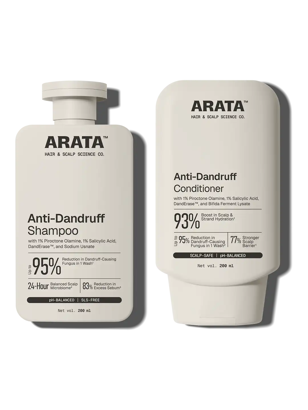 Arata Anti-Dandruff Shampoo & Conditioner Combo