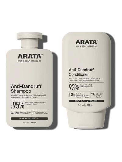 Arata Anti-Dandruff Shampoo & Conditioner Combo