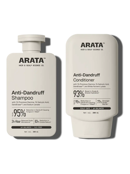 Arata Anti-Dandruff Shampoo & Conditioner Combo