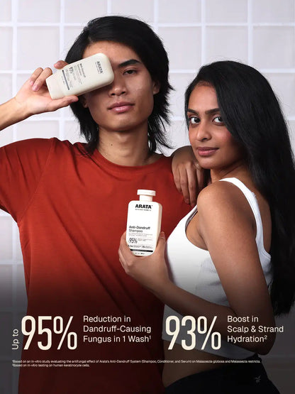 Arata Anti-Dandruff Shampoo & Conditioner Combo