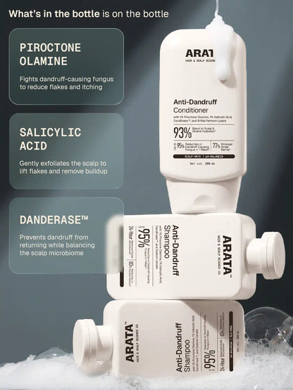 Arata Anti-Dandruff Shampoo & Conditioner Combo