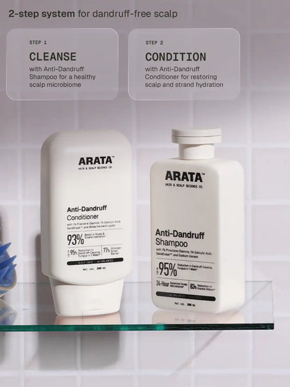 Arata Anti-Dandruff Shampoo & Conditioner Combo