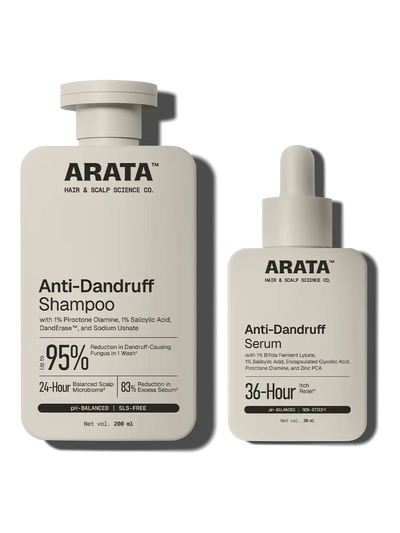 Arata Anti-Dandruff Shampoo & Serum Combo