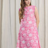 Dhiyona IE Women Floral Printed Cotton Kurta with Trousers