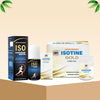 Jagat Pharma Isotine Gold + ISO Pain Relief Roll-On: Eye & Pain Care Combo