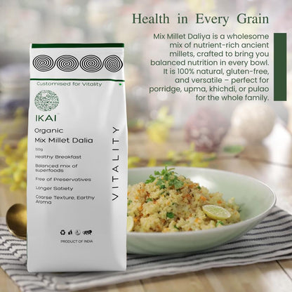 IKAI Organic Mix Millet Dalia