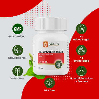 Krishna'S Herbal & Ayurveda Ashwagandha Vati