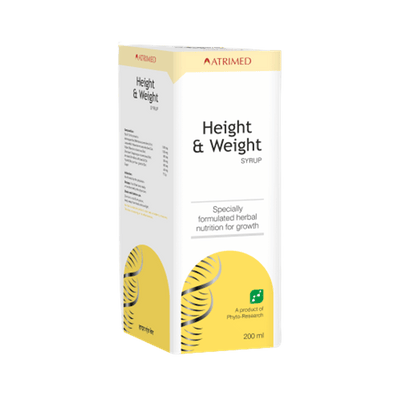Atrimed Ayurvedic Height & Weight Syrup