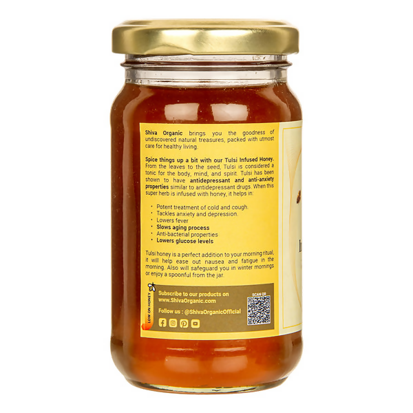 Shiva Organic Tulsi Infused Honey