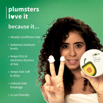 Plum Goodness Avocado Nourish-Up Hair Mask