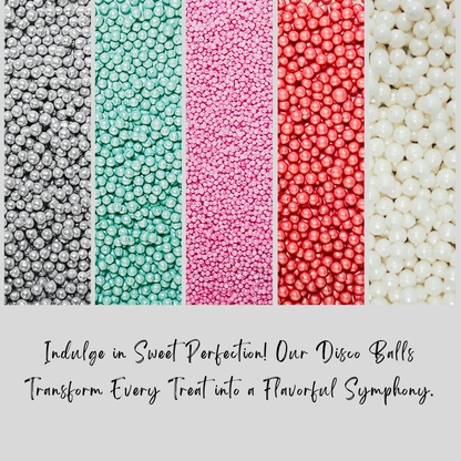 Confect Mermaid Disco Balls Assorted Sprinkles (DB-08)