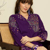 Dhiyona IE Women Ethnic Motifs Embroidered Regular Mirror Work Kurta with Palazzos