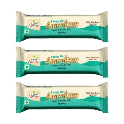 Baps Amrut Energy Bar Amrutam (Nuts & Seeds With Moringa)