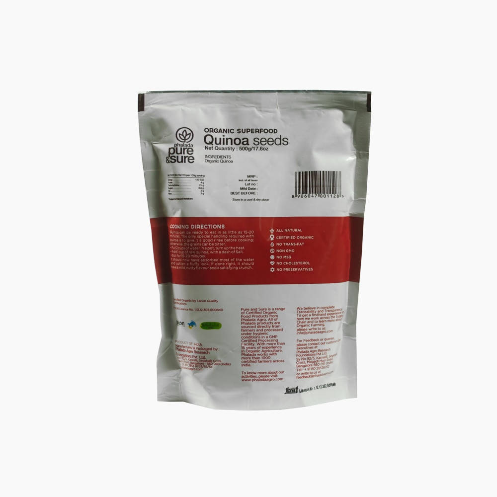 Pure & Sure Organic Superfood+ Quinoa Seeds