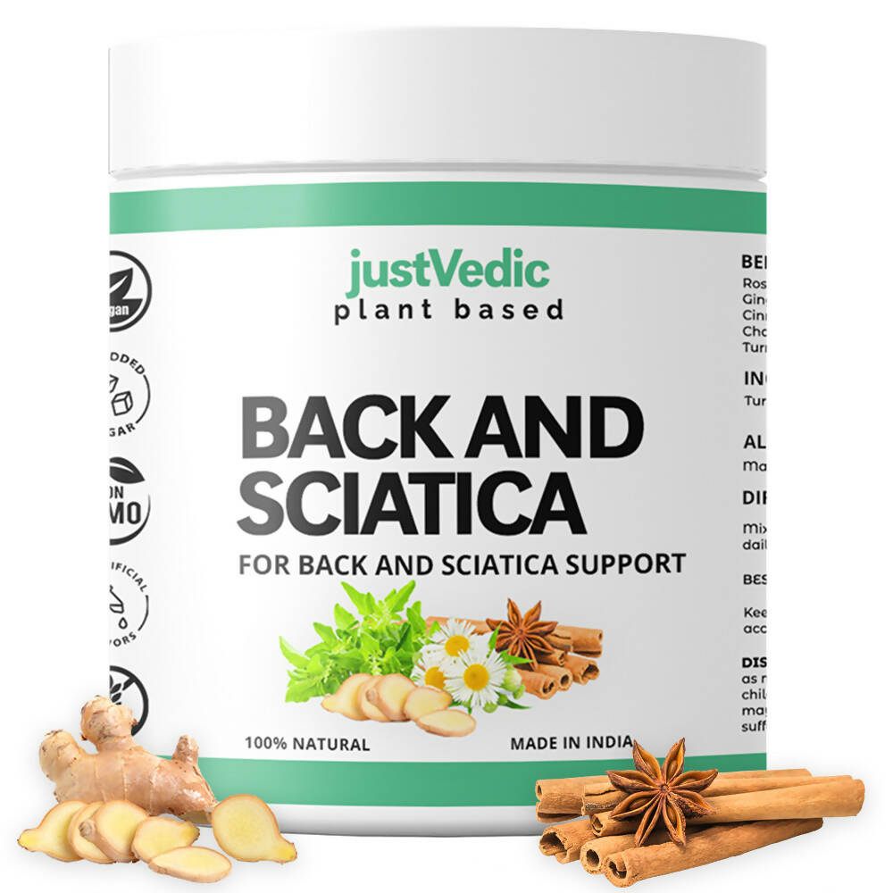 Just Vedic Back And Sciatica Support Drink Mix - Indyancart