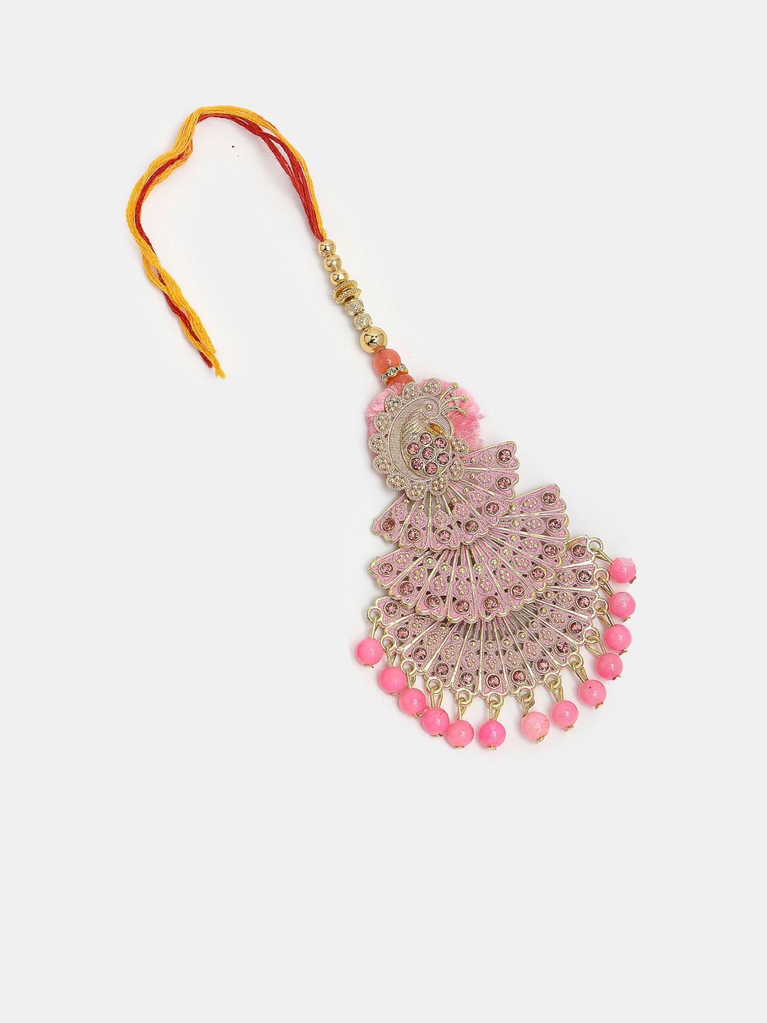 Anouk Stones Studded And Beaded Bhaiya Bhabhi Rakhis With Roli Chawal Chandan & Mishri