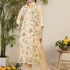 Dhiyona IE Women Floral Printed Regular Pure Cotton Kurta with Trousers