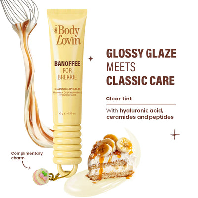 Banoffee for Brekkie Glassic Lip Balm by BodyLovin'
