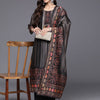 Dhiyona VA Women's Geometric Printed Kurta with Trousers & Dupatta