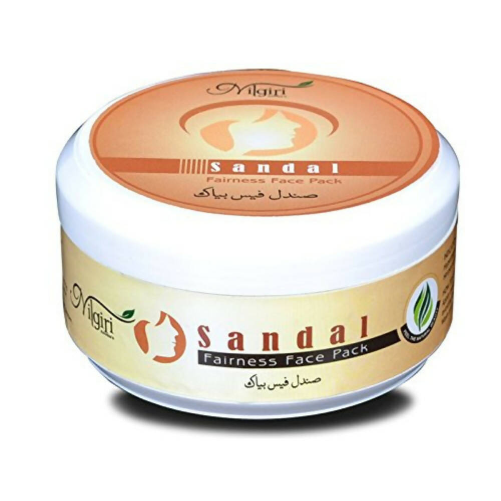 Nilgiri Aromas Sandal Fairness Face Pack - Indyancart