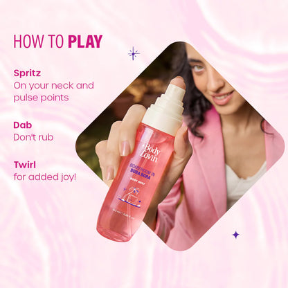 Plum Goodness Boardroom In Bora Body Mist by BodyLovin'