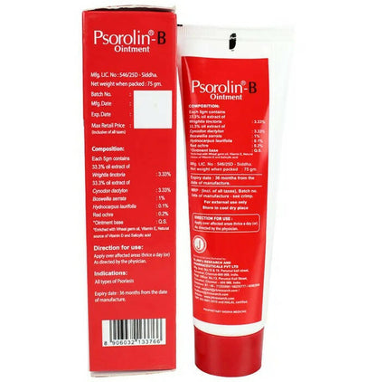 Dr. Jrk's Psorolin-B Ointment - Indyancart