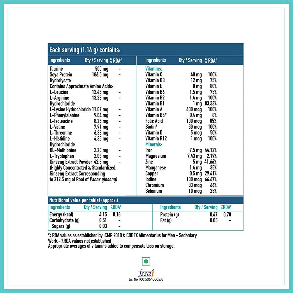 HealthKart HK Vitals Multivitamin Tablets - Indyancart