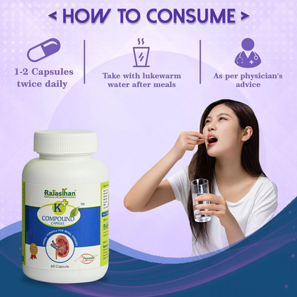 Rajasthan Herbals K+ Compound Capsules