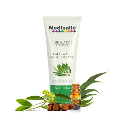 Torque's Medisalic Face Wash Enriched With Jojoba And Tea Tree Extracts For All Skin Types